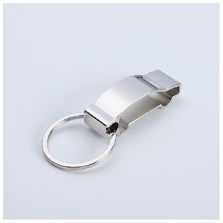創(chuàng)意汽車形狀鑰匙扣 4s店廣告禮品金屬鑰匙扣加工LOGO