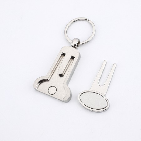 跨境新品球叉 金屬高爾夫果嶺叉畫線器 高爾夫球叉草皮工具GOLF